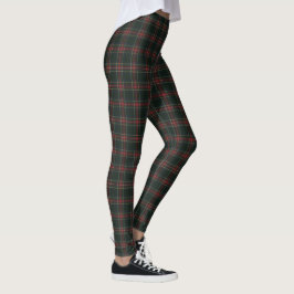 Leggings Stewart Black Modern Original Escocia Tartán