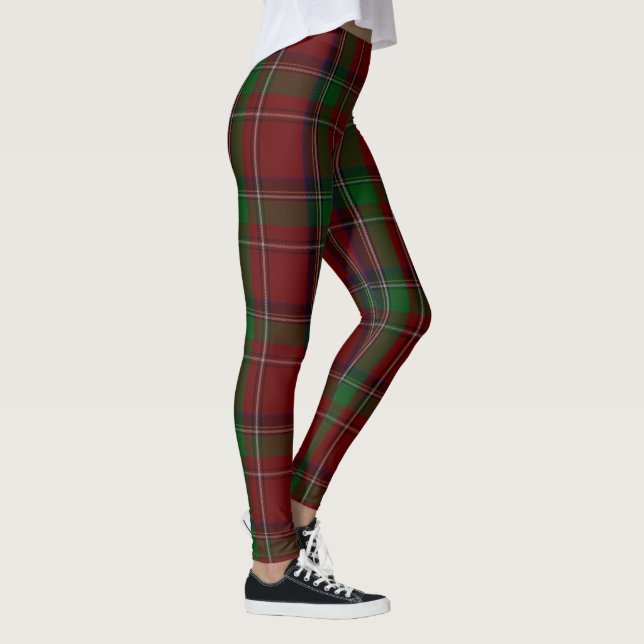 Leggings STEWART Plaid Scottish Tartan Irish Winter (Derecha)