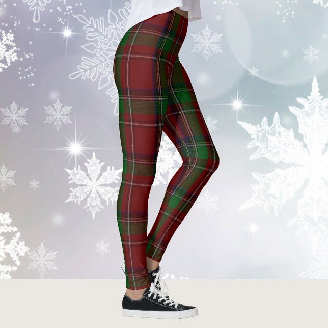 Leggings STEWART Plaid Scottish Tartan Irish Winter (Subido por el creador)