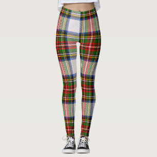 Leggings Stewart Royal Vress Plaid Scottish Pattern