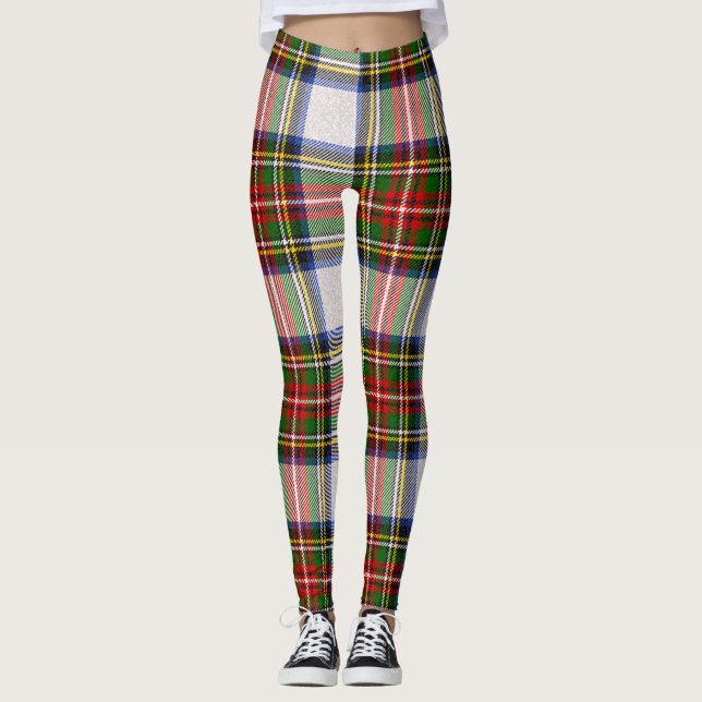 Leggings Stewart Royal Vress Plaid Scottish Pattern (Anverso)