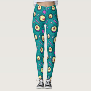Leggings Stitts The One Eye Monster Pattern