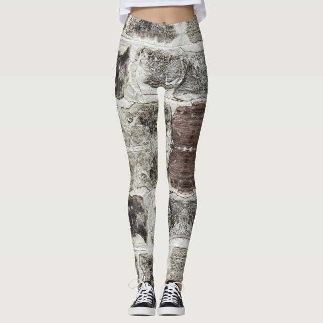 Leggings Stones graderías - Power yoga Ir (Anverso)