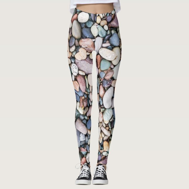 Leggings Stones - Power yoga Ir (Anverso)