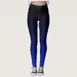 Leggings Su color con degradado negro de color ocmbre<br><div class="desc">Diseños de Umua. Impreso y enviado por Zazzle o sus afiliados.</div>