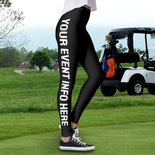 Leggings Su evento personalizado