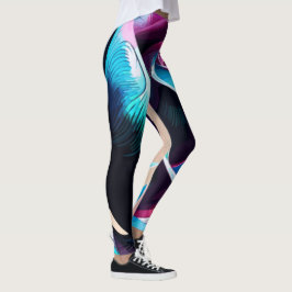 Leggings Su Majestad de Medianoche: La belleza oscura de lo