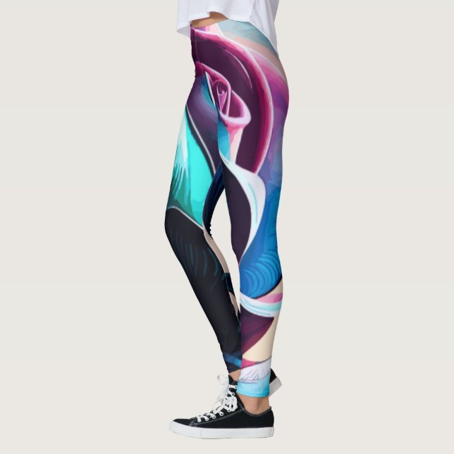 Leggings Su Majestad de Medianoche: La belleza oscura de lo (Izquierda)