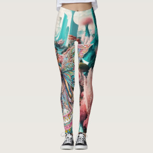 Leggings Su Mundo De Maravilla Mágica