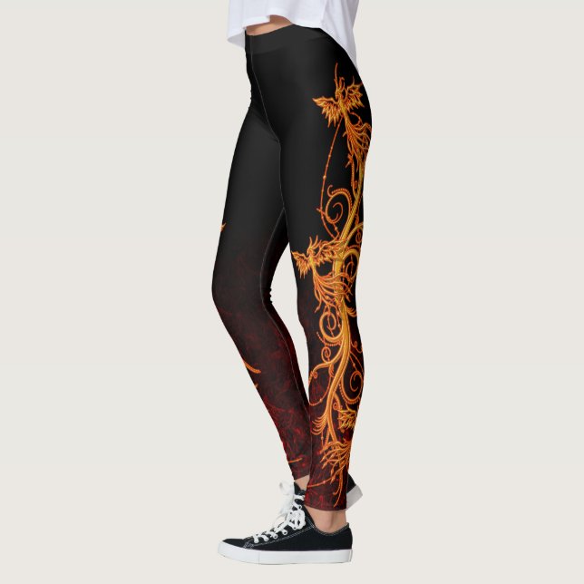 Leggings Subida de las polainas de Phoenix (Izquierda)