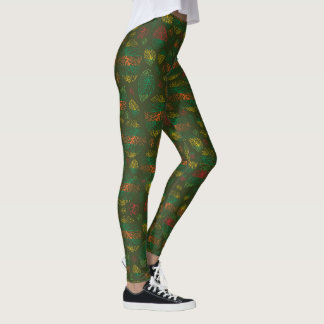 Leggings Subtle Monstera Essence