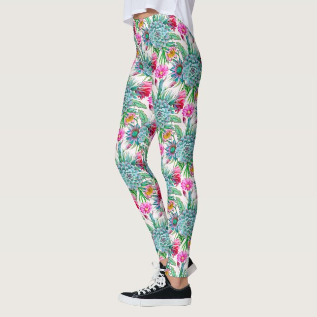Leggings Suculento jardín tropical (Izquierda)