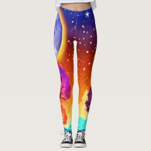 Leggings Sueño de otoño iluminado por la luna