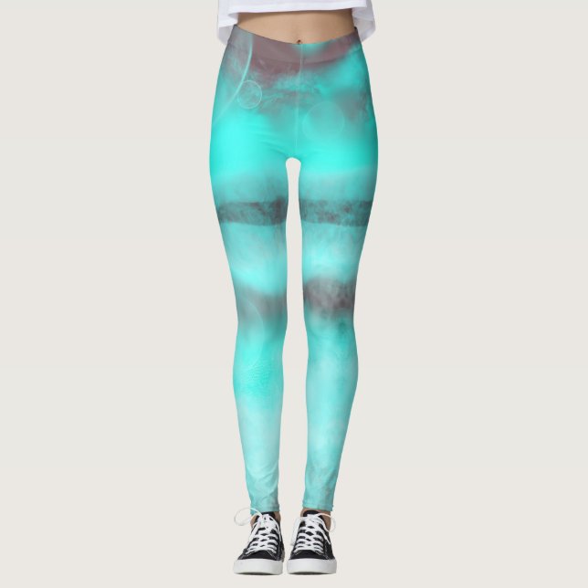 Leggings sueño verde azulado (Anverso)