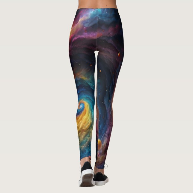 Leggings Sueños de galaxia (Reverso)