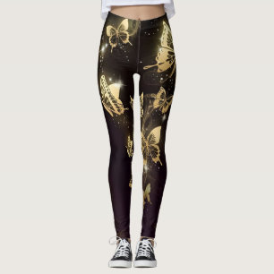 Leggings Sueños de mariposa doradaLeggings