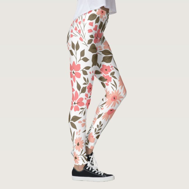 Leggings Sueños Florales Suaves (Derecha)