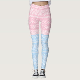 Leggings Suéter de Navidad tejido de invierno regalo de vac