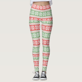 Leggings Suéter feo del navidad