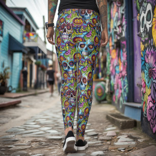 Leggings Sugar Skull