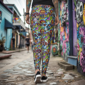 Leggings Sugar Skull