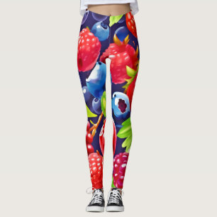Leggings Summer Berry Medley