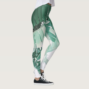 Leggings Summer Vibes Banana deja un verde pálido
