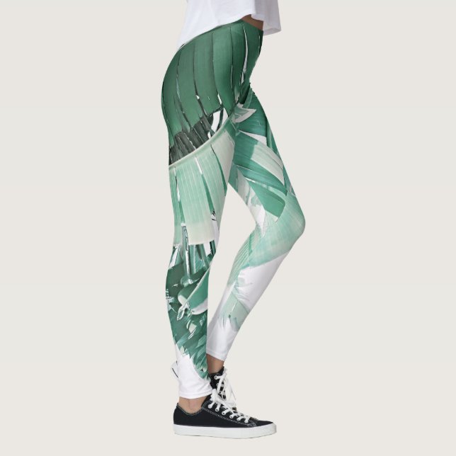 Leggings Summer Vibes Banana deja un verde pálido (Derecha)