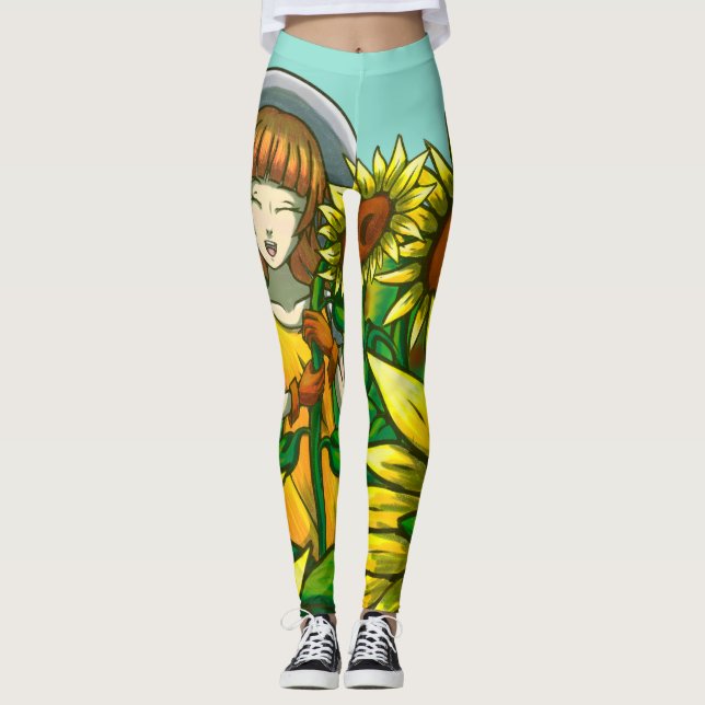 Leggings Sunflower (Anverso)