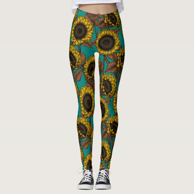Leggings Sunflower (Anverso)