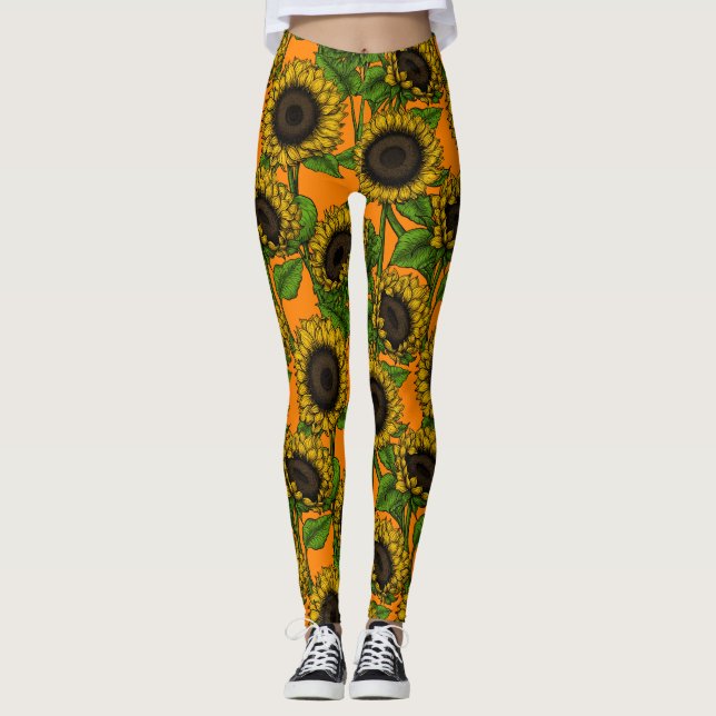 Leggings Sunflower (Anverso)