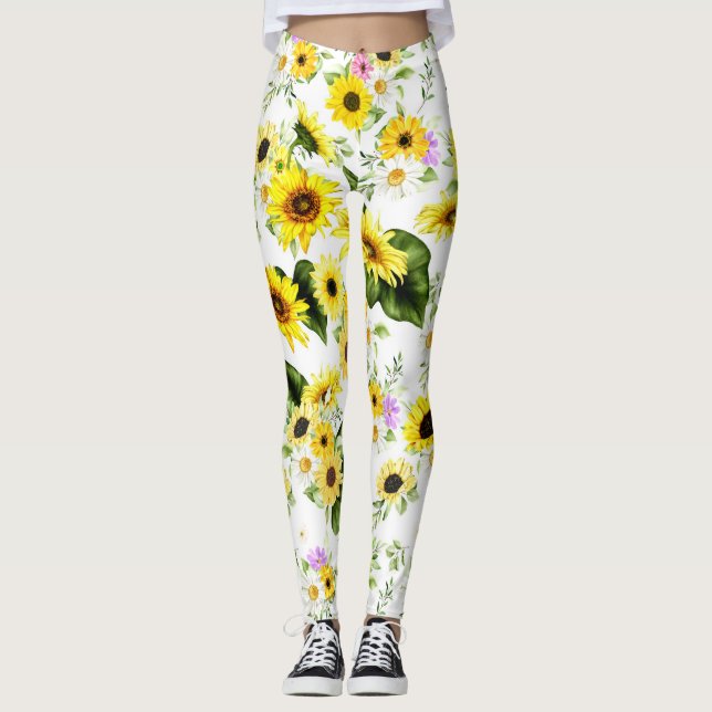 Leggings Sunflower 7 (Anverso)