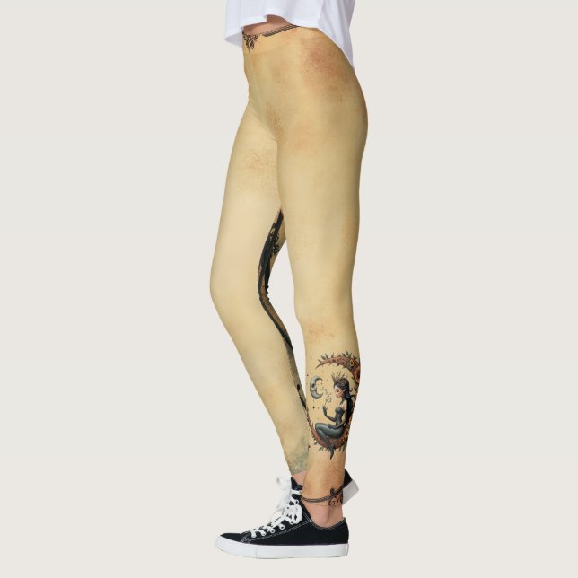 Leggings Sunflower Crescent Queen  (Izquierda)