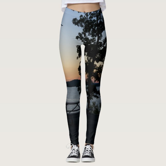 Leggings Sunset de rock de tabla (Anverso)