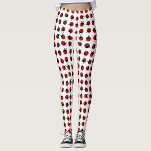 Leggings Super Cute Ladybug