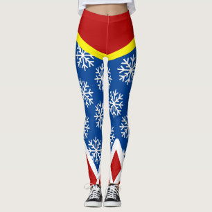 Leggings ¡SUPER ELF! Copos de nieve