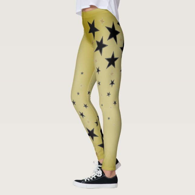 Leggings súper estrella rubia sucia (Izquierda)