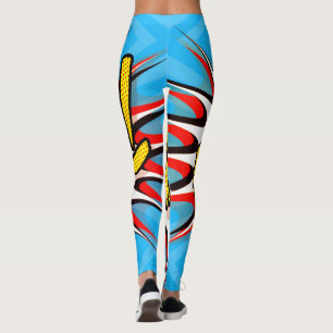 Leggings ¡Super Hero Classic Bam! Burbuja de acción