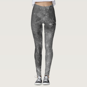 Leggings Superficie lunar de luna llena
