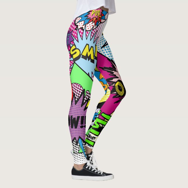 Leggings SuperGirls del Reino Unido (Derecha)