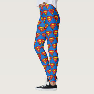 Leggings Superman S-Shield   Logotipo clásico