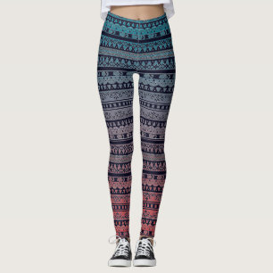 Leggings Superposición de encaje