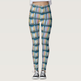 Leggings Surfboards de verano azul