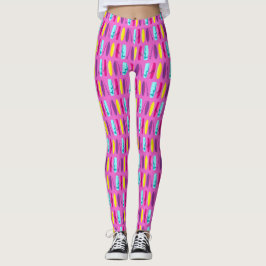 Leggings Surfboards en rosa