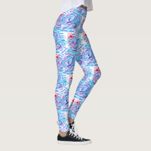 Leggings Surfer and Waves