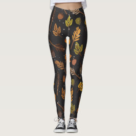 Leggings Sus cuatro estaciones - Patrón de otoño