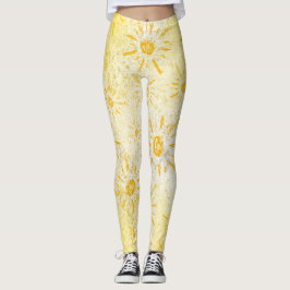 Leggings Sus Cuatro Estaciones - Patrón de Verano