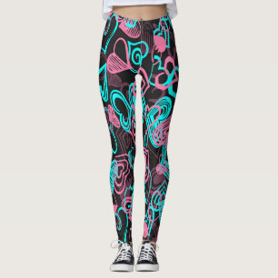 Leggings Sus piernas del corazón