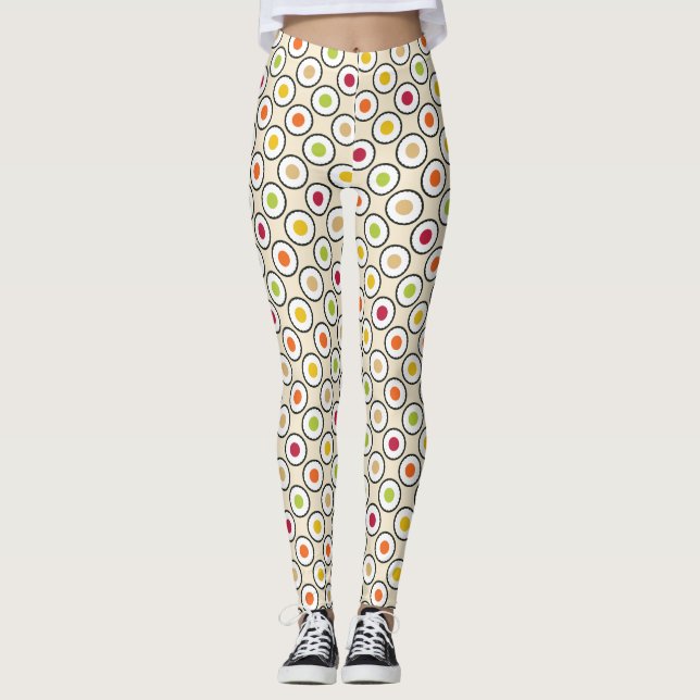 Leggings Sushi Maki Polka Dots (Anverso)