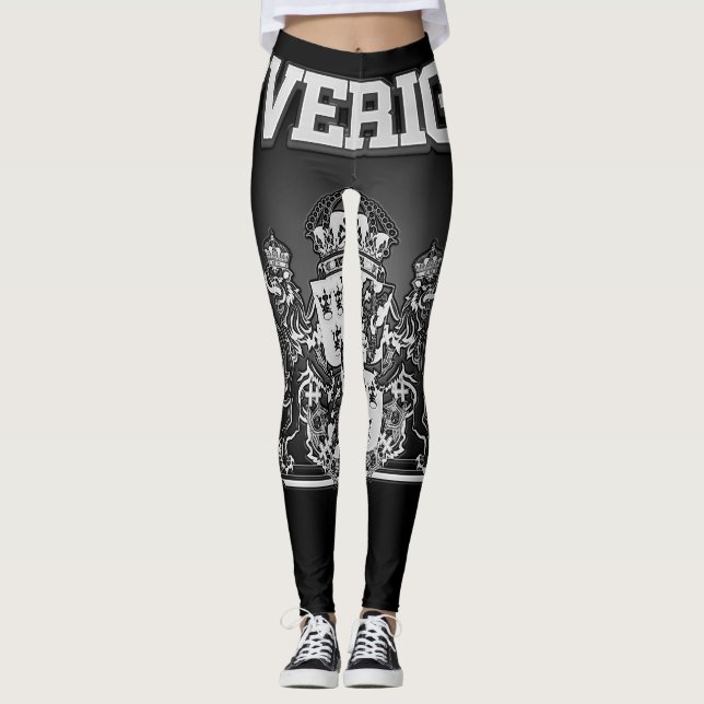 Leggings Sverige Emblem (Anverso)